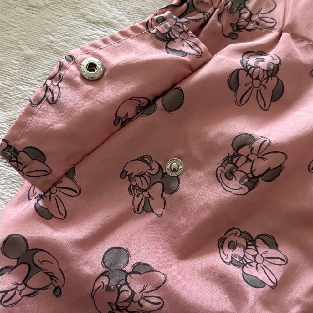Pink Hooded Jacket with Cartoon Print - Picture 4 of 10